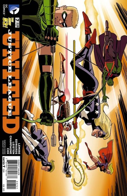 Justice League United #7B Darwyn Cooke Variant