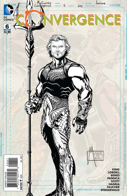 Convergence #6D Trevor McCarthy Variant Cover