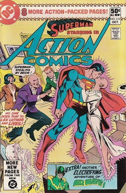 Action Comics, Vol. 1 #512A Direct Edition