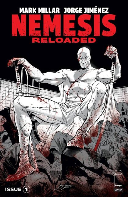 Nemesis Reloaded #1B Jorge Jiménez B&W Variant