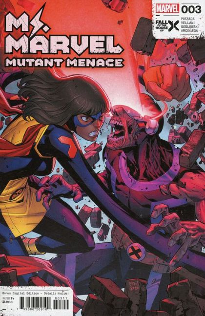 Ms. Marvel: Mutant Menace #3A Carlos E. Gomez Regular