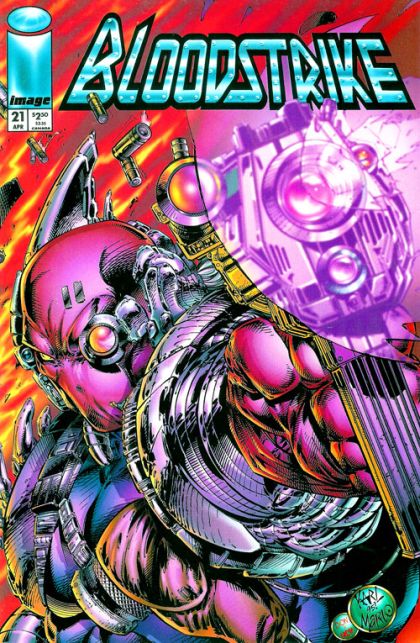 Bloodstrike #21 Karl Altstaetter Regular Cover