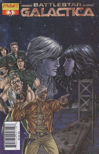 Classic Battlestar Galactica #3B Carlos Rafael Cover