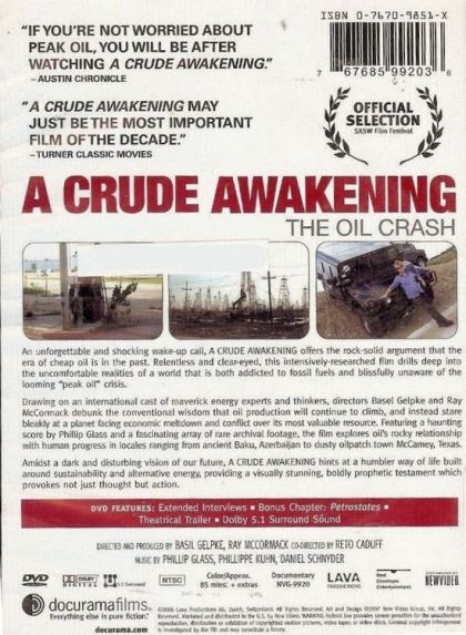 A Crude Awakening: The Oil Crash (2006) - DVD