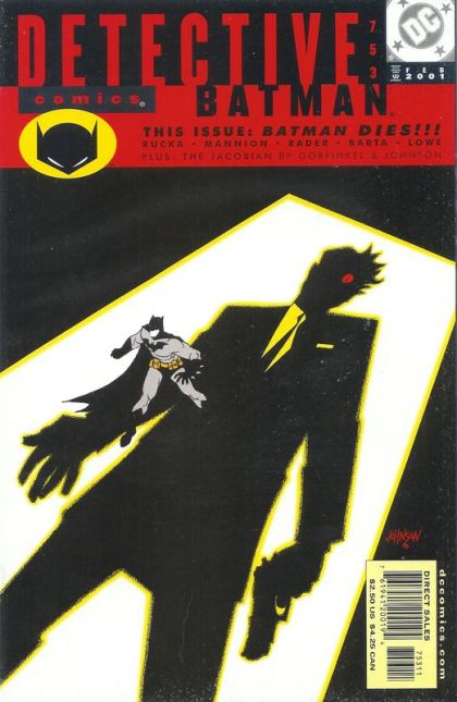 Detective Comics, Vol. 1 #753A Dave Johnson Regular