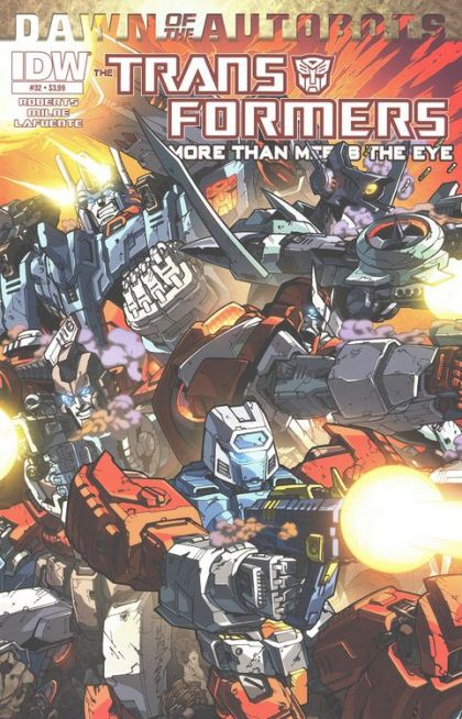 Transformers: More Than Meets the Eye Ongoing #32 Alex Milne & Josh 'Bee' Perez Regular Cover
