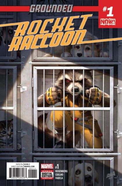 Rocket Raccoon, Vol. 3 #1A Regular David Nakayama Cover
