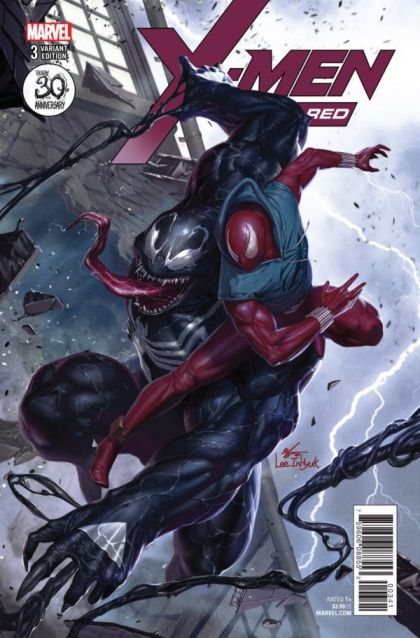 X-Men: Red, Vol. 1 #3D Variant In-Hyuk Lee Venom 30th Anniversary Cover