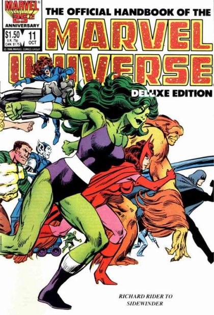 Official Handbook of the Marvel Universe: Deluxe Edition (Vol. 2) #11A Direct Edition