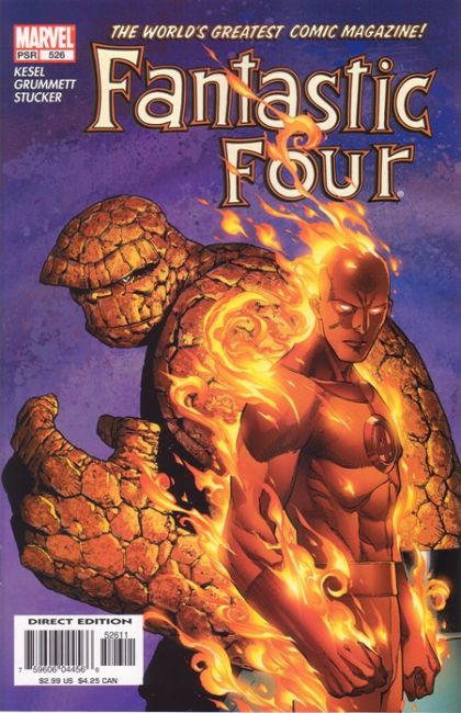 Fantastic Four, Vol. 3 #526A Direct Edition