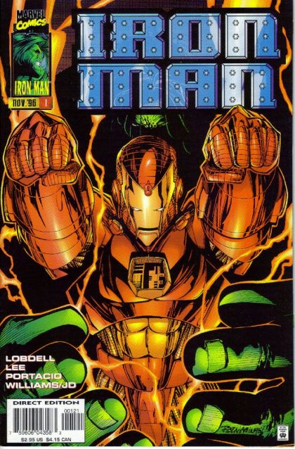 Iron Man, Vol. 2 #1B Direct Edition Variant Cover