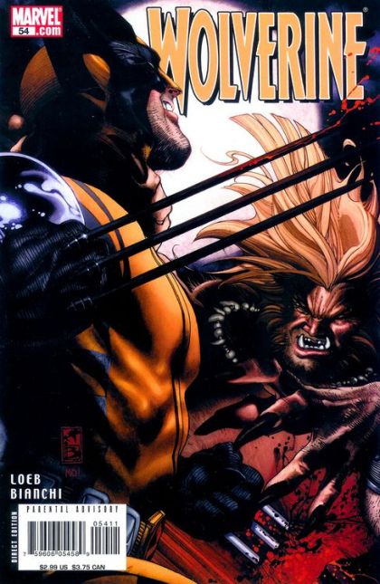 Wolverine, Vol. 3 #54A Direct Edition