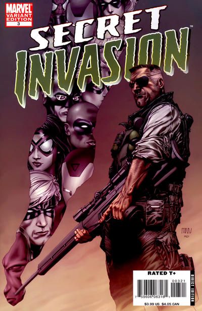 Secret Invasion, Vol. 1 #3B Steve McNiven Incentive Variant (1:25)
