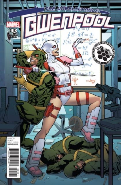 The Unbelievable Gwenpool #8B Will Sliney Incentive Steam Variant (1:10)