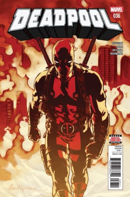 Deadpool, Vol. 5 #36A Regular David Lopez Cover