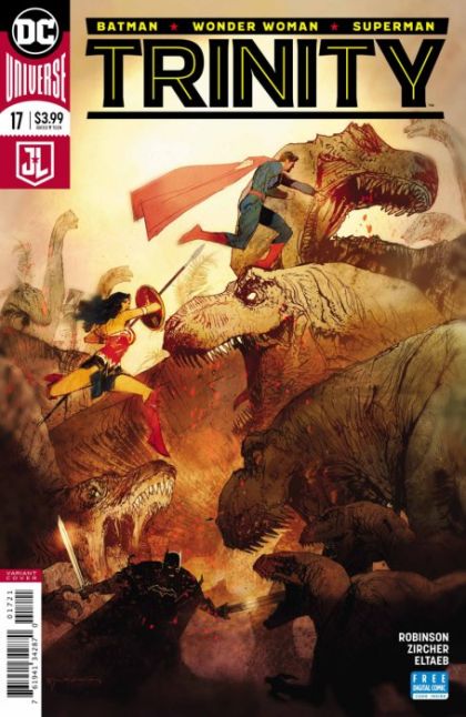 Trinity, Vol. 2 #17B Variant Bill Sienkiewicz Cover