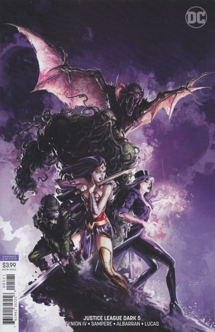 Justice League Dark, Vol. 2 #5B Variant Clayton Crain Cover
