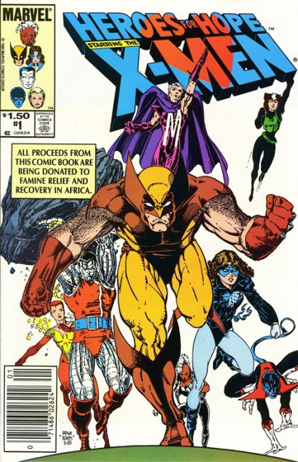Heroes for Hope starring the X-Men #1B Newsstand Edition