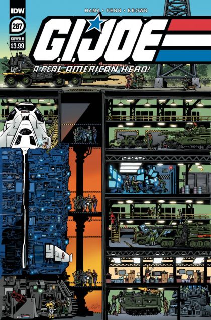 G.I. Joe: A Real American Hero, Vol. 1 (IDW) #287B Billy Penn Cover