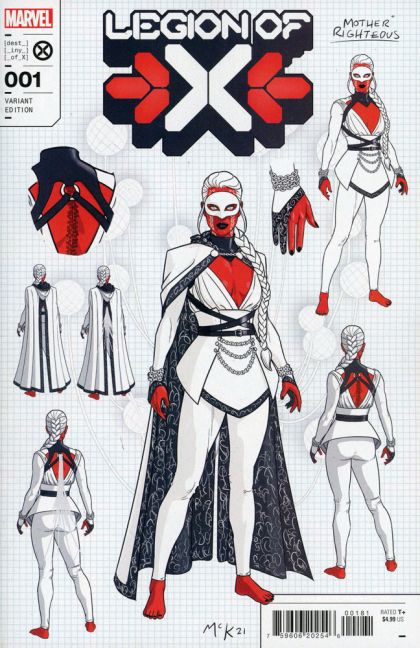 Legion of X #1H Jamie McKelvie Design Cover