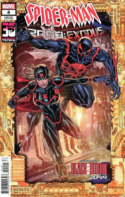 Spider-Man 2099: Exodus #4B Ken Lashley 2099 Frame Cover