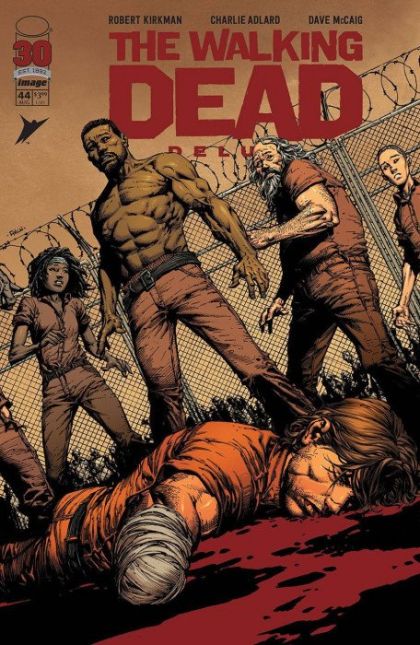 The Walking Dead Deluxe #44A Regular Cover by David Finch
