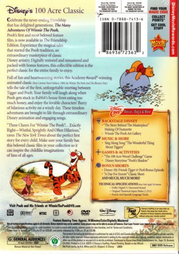 The Many Adventures of Winnie the Pooh (1977) - DVD
