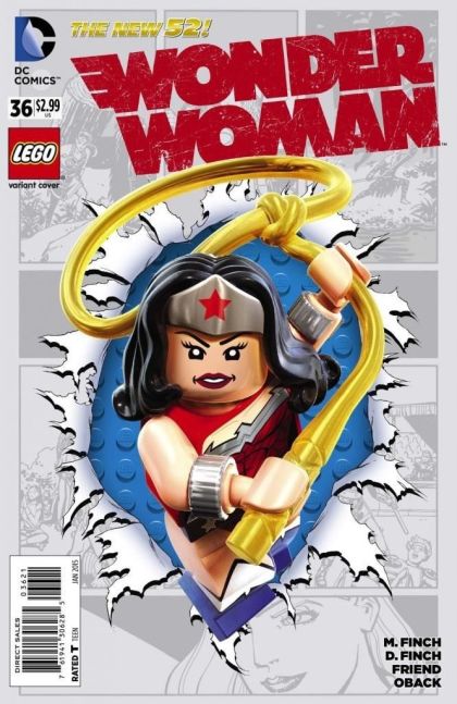 Wonder Woman, Vol. 4 #36B LEGO Variant