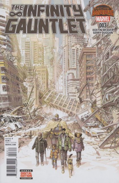 Infinity Gauntlet, Vol. 2 #3A Dustin Weaver Cover