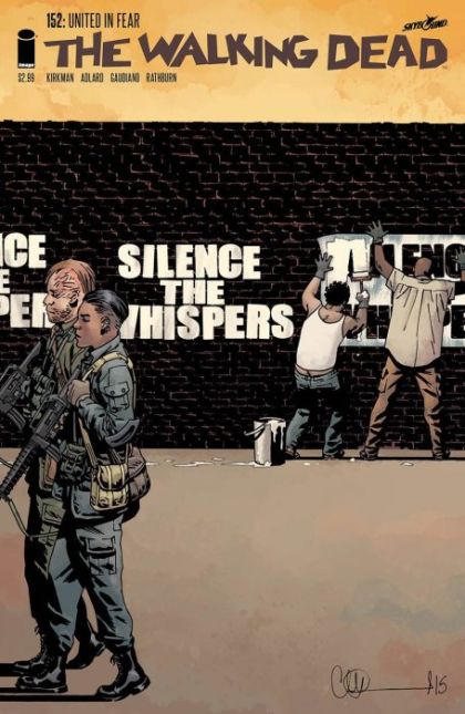 The Walking Dead #152 Regular Charlie Adlard & Dave Stewart Cover