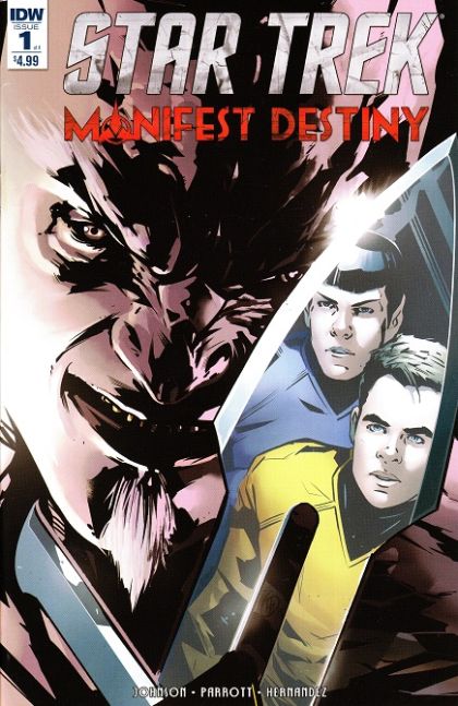 Star Trek: Manifest Destiny #1A Regular Angel Hernandez Cover