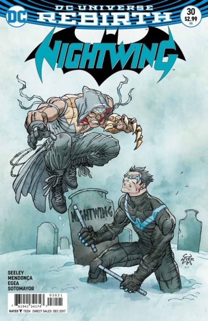 Nightwing, Vol. 4 #30B Variant Casey Jones Cover