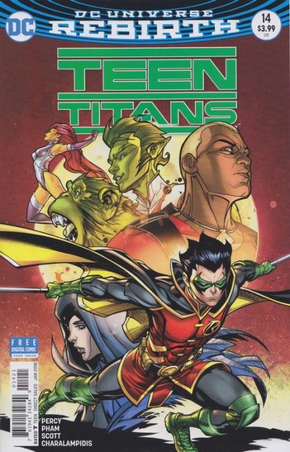 Teen Titans, Vol. 6 #14B Variant Chad Hardin Cover
