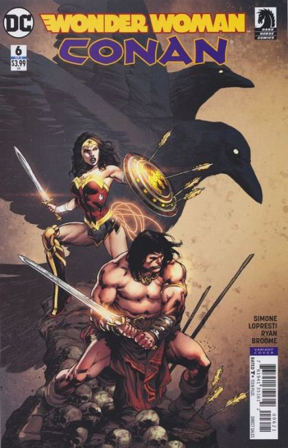 Wonder Woman / Conan #6B Ivan Reis & Marcelo Maiolo Variant Cover