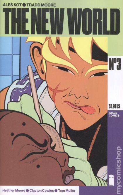 The New World #3B Variant Tradd Moore Heather Moore & Tom Muller Cover