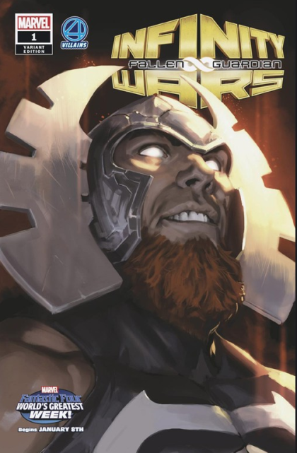 Infinity Wars: Fallen Guardian #1D Variant Marko Djurdjevic Fantastic Four Villains Cover