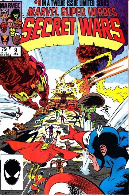 Marvel Super Heroes Secret Wars #9A Direct Edition