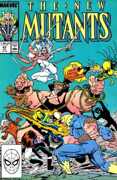 New Mutants, Vol. 1 #65A Direct Edition