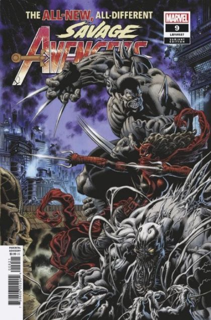 Savage Avengers, Vol. 2 #9B Kyle Hotz Cover