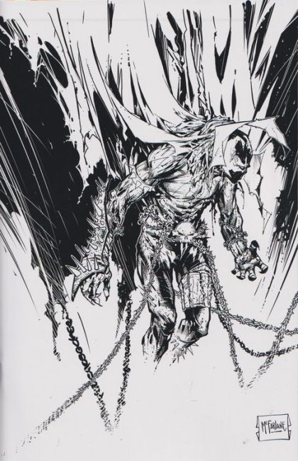 Spawn #350F Todd McFarlane B&W Variant