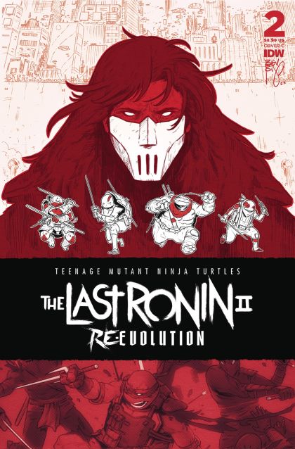 Teenage Mutant Ninja Turtles: The Last Ronin II - Re-Evolution #2C Ben Bishop Variant