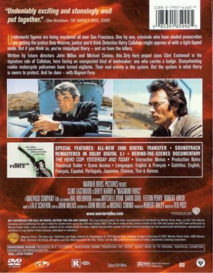 Magnum Force (1973) - DVD