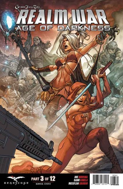 Grimm Fairy Tales presents: Realm War: Age of Darkness #3D Emilio Laiso Variant