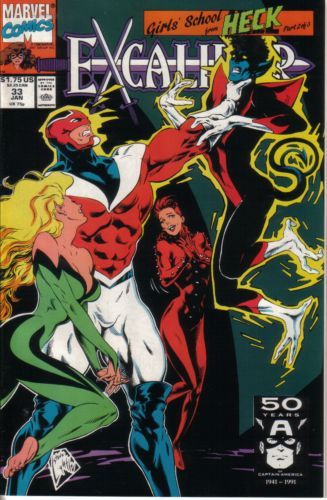 Excalibur, Vol. 1 #33A Direct Edition