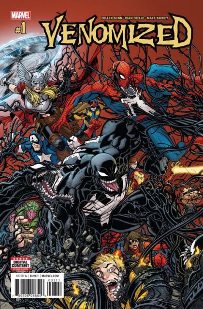 Venomized #1A Regular Nick Bradshaw Cover