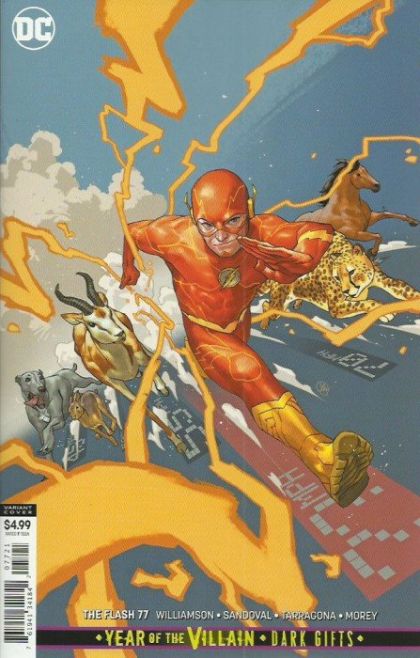 Flash, Vol. 5 #77B Variant Yasmine Putri Card Stock Cover