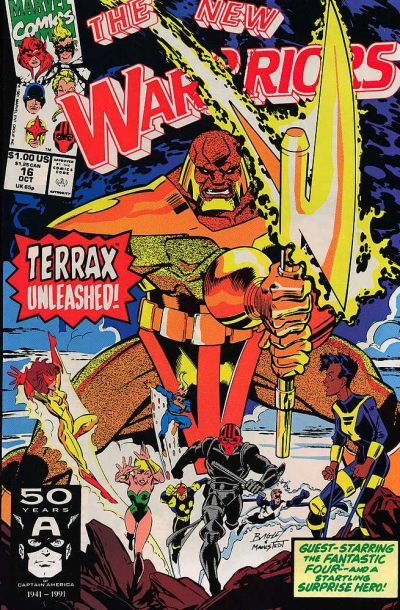 The New Warriors, Vol. 1 #16A Direct Edition
