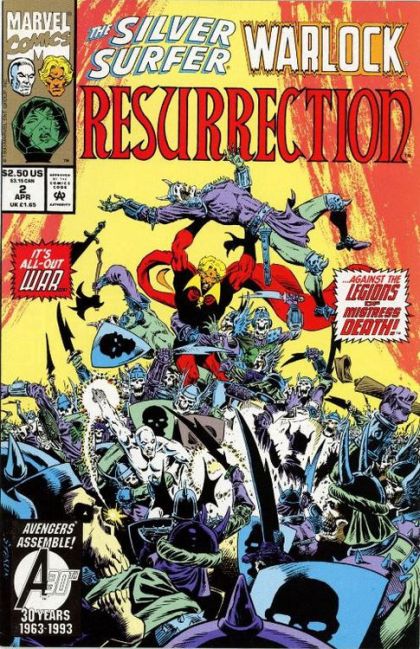 Silver Surfer / Warlock: Resurrection #2A Direct Edition