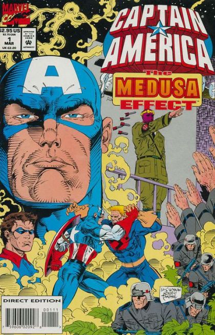 Captain America: The Medusa Effect #1 M.C. Wyman Regular