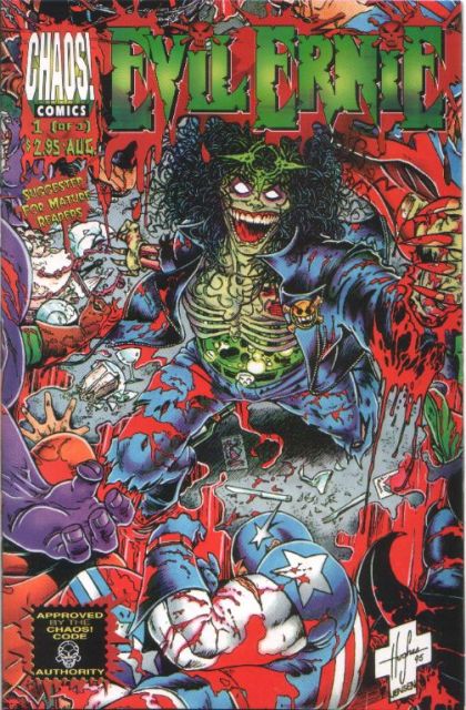 Evil Ernie vs the Super Heroes #1A Steven Hughes & Jason Jensen Standard Cover